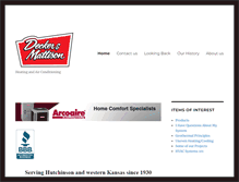 Tablet Screenshot of deckermattison.com